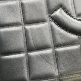 シャネル CHANEL チョコバートートバッグ A17809 7番台 ブラック ゴールド金具 ラムスキン レディース ハンドバッグ