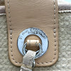 シャネル CHANEL ドーヴィルボーリングバッグ A92749 ベージュ シルバー金具 キャンバス レディース ショルダーバッグ