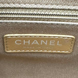 シャネル CHANEL ドーヴィルボーリングバッグ A92749 ベージュ シルバー金具 キャンバス レディース ショルダーバッグ