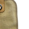 シャネル CHANEL ドーヴィルボーリングバッグ A92749 ベージュ シルバー金具 キャンバス レディース ショルダーバッグ