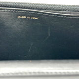 シャネル CHANEL マトラッセ チェーンウォレット 22番台 ブラック/ゴールド ゴールド金具 ラム レディース 長財布