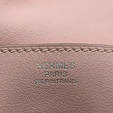エルメス HERMES リンディ30 X刻 ローズサクラ シルバー金具 スイフト レディース ハンドバッグ