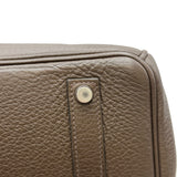 エルメス HERMES バーキン35 □M刻 ショコラ シルバー金具 トリヨン レディース ハンドバッグ