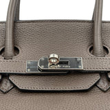 エルメス HERMES バーキン35 □M刻 ショコラ シルバー金具 トリヨン レディース ハンドバッグ