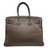 エルメス HERMES バーキン35 □M刻 ショコラ シルバー金具 トリヨン レディース ハンドバッグ