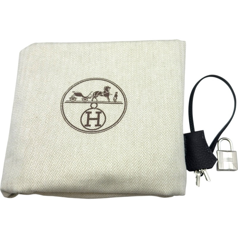 エルメス HERMES バーキン35 □D刻印 ブルーインディゴ シルバー エルメス HERMES バーキン35 □D刻印 ブルーインディゴ シルバー