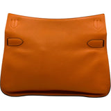エルメス HERMES ジプシェール34 □P刻 オレンジ シルバー金具 トリヨン レディース ショルダーバッグ