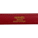 エルメス HERMES ボリード35 ▢D刻 ルージュカザック ゴールド金具 クシュベル レディース ハンドバッグ