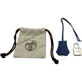 エルメス HERMES ボリード31 C刻 ブルーブライトン シルバー金具 トリヨン レディース ハンドバッグ