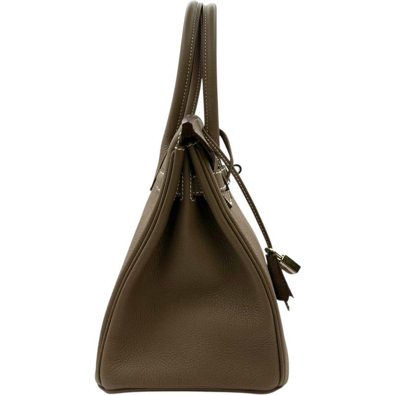 エルメス HERMES バーキン30 U刻印 (2022年製) エトゥープ シルバー 
