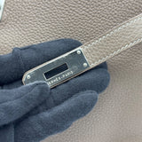 エルメス HERMES ケリー35 内縫い □N刻 エトゥープ シルバー金具 トリヨン レディース ハンドバッグ