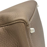 エルメス HERMES ケリー35 内縫い □N刻 エトゥープ シルバー金具 トリヨン レディース ハンドバッグ