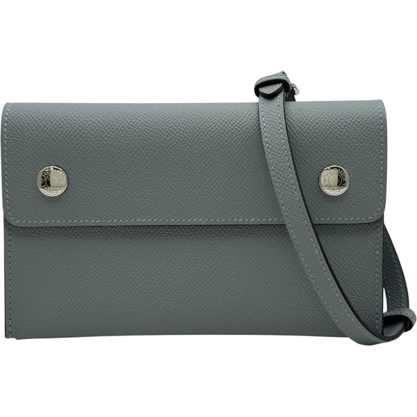エルメス HERMES ナップトゥーゴー18 K刻 ブルーグラシエ シルバー金具