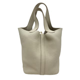 エルメス HERMES ピコタンロックPM B刻 べトン ゴールド金具 トリヨン レディース ハンドバッグ