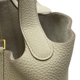 エルメス HERMES ピコタンロックPM B刻 べトン ゴールド金具 トリヨン レディース ハンドバッグ