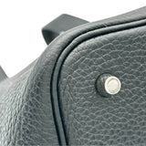 エルメス HERMES ピコタンロックMM Y刻 ブラック シルバー金具 トリヨン レディース ハンドバッグ