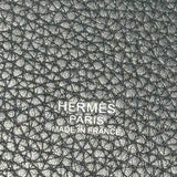 エルメス HERMES ピコタンロックMM Y刻 ブラック シルバー金具 トリヨン レディース ハンドバッグ