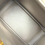 エルメス HERMES リンディミニ K刻 エトゥープ ゴールド金具 トリヨン レディース ハンドバッグ