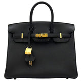 エルメス HERMES バーキン25 K刻印　(2025年製) プロン ゴールド金具 トゴ レディース ハンドバッグ