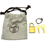 エルメス HERMES ピコタンロックPM U刻 ブルーペール ゴールド金具 トリヨン レディース ハンドバッグ