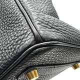 エルメス HERMES バーキン30 □G刻 ブラック ゴールド金具 トリヨン レディース ハンドバッグ