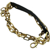 トリーバーチ TORY BURCH チェーンショルダー ブラック ゴールド金具 レザー レディース ショルダーバッグ