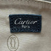 カルティエ Cartier マルチェロハンドバッグ ブラウン/ブラック シルバー金具 レザー レディース ハンドバッグ