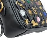 ミュウミュウ miu miu マテラッセ ショルダーバッグ 5BH118 ブラック レザー レディース ショルダーバッグ
