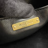 ミュウミュウ miu miu マテラッセ ショルダーバッグ 5BH118 ブラック レザー レディース ショルダーバッグ