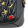ミュウミュウ miu miu マテラッセ ショルダーバッグ 5BH118 ブラック レザー レディース ショルダーバッグ