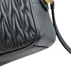 ミュウミュウ miu miu マテラッセ ショルダーバッグ 5BH118 ブラック レザー レディース ショルダーバッグ