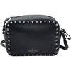 ヴァレンティノ VALENTINO ロックスタッズ ショルダーバッグ ブラック　シルバー金具 レザー レディース ショルダーバッグ
