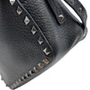 ヴァレンティノ VALENTINO ロックスタッズ ショルダーバッグ ブラック　シルバー金具 レザー レディース ショルダーバッグ