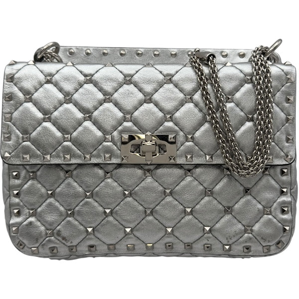 ヴァレンティノ VALENTINO ロックスタッズ スパイクハンドバッグ