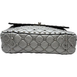 ヴァレンティノ VALENTINO ロックスタッズ スパイクハンドバッグ シルバー　シルバー金具 レザー レディース ハンドバッグ