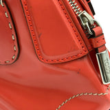 トッズ TOD’S 2WAYショルダーバッグ レッド系 シルバー金具 レザー レディース ショルダーバッグ
