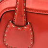 トッズ TOD’S 2WAYショルダーバッグ レッド系 シルバー金具 レザー レディース ショルダーバッグ
