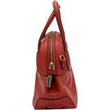 トッズ TOD’S 2WAYショルダーバッグ レッド系 シルバー金具 レザー レディース ショルダーバッグ