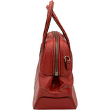 トッズ TOD’S 2WAYショルダーバッグ レッド系 シルバー金具 レザー レディース ショルダーバッグ