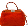 フェンディ FENDI ピーカブー ミニ 8BN244 オレンジ レザー/ファー レディース ショルダーバッグ