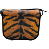 バーバリー BURBERRY レオパードショルダーバッグ 8050873 オレンジ/ブラック PVC/レザー レディース ショルダーバッグ