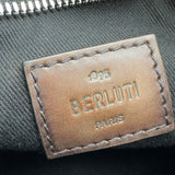 ベルルッティ Berluti エスカパード ブラック/ブラウン レザー/PVC メンズ ショルダーバッグ
