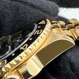 ロレックス ROLEX GMTマスター2 126718GRNR ブラック ゴールド 自動巻き メンズ 腕時計
