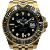ロレックス ROLEX GMTマスター2 126718GRNR ブラック ゴールド 自動巻き メンズ 腕時計