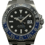 ロレックス ROLEX GMTマスター2 126710BLNR ブラック ステンレススチール 自動巻き メンズ 腕時計