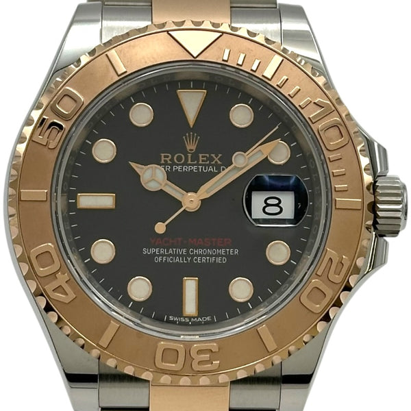ロレックス ROLEX ヨットマスター40 116621 ブラック ピンクゴールド/ステンレススチール 自動巻き メンズ 腕時計 ロレックス ROLEX ヨットマスター40 116621 ブラック ピンクゴールド