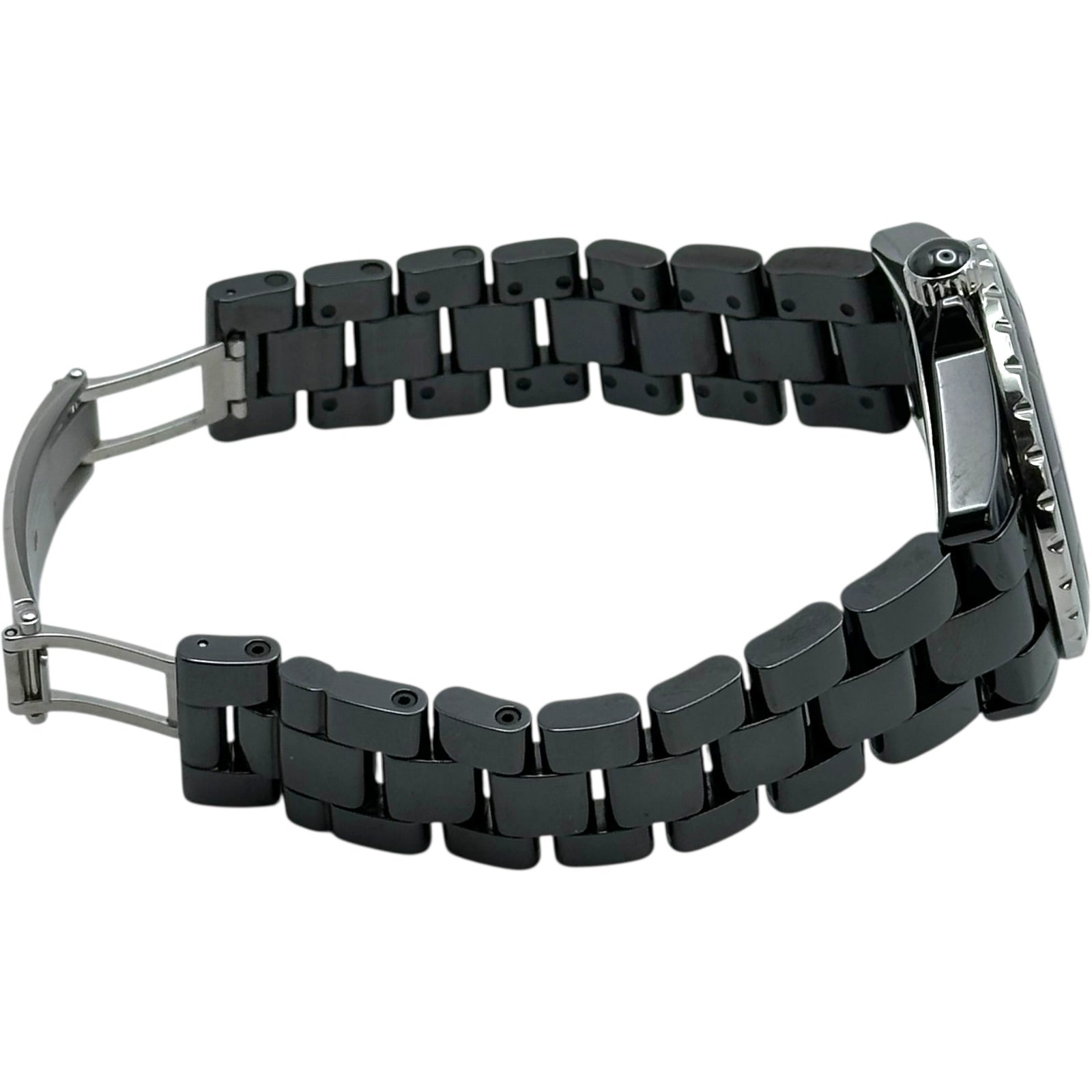 シャネル CHANEL J12 クロマティック 41MM H2934 ブラック チタン
