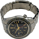 グランドセイコー Grand Seiko スポーツコレクション スプリングドライブ GMT SBGE215(9R66-0AF) ブラック チタン 自動巻き メンズ 腕時計