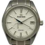 グランドセイコー Grand Seiko ヘリテージコレクション スプリングドライブ SBGA211(9R65-0AE0) ホワイト チタン 自動巻き メンズ 腕時計