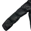 モンクレール MONCLER LAICHE ファー付ダウンジャケット ブラック ナイロン レディース ダウンジャケット
